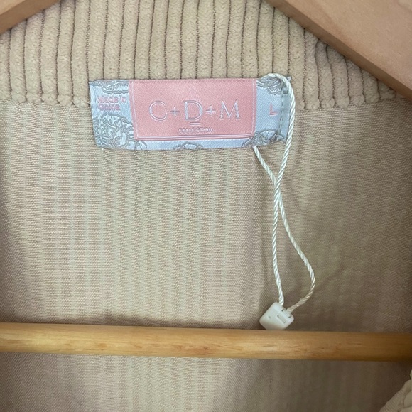 NWOT C+D+M Cropped Jacket Size L - Picture 2 of 6